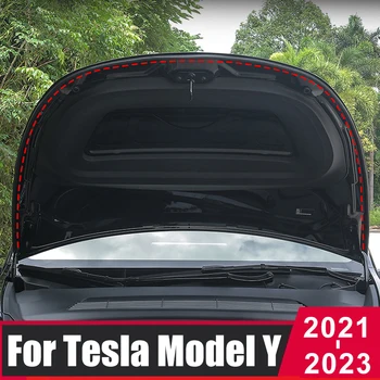 Už Tesla Model Y 2021 2022 2023 Automobilio Durų Gumos Triukšmą, Triukšmo Juostos Sandarinimo Juostelių Rinkinį Garso Izoliacija Sandarinimo Auto Priedai
