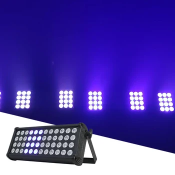 48Pcs LED Full Diskoteka Srtobe Šviesos DMX512 Etape DJ Baras Šalies RGB led Žirgų Bėgimas 