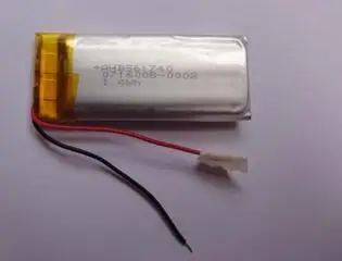 2vnt/daug 561740 3.7 v 420mah ličio polimero li-po, li-ion įkraunama baterija mini garsiakalbis 