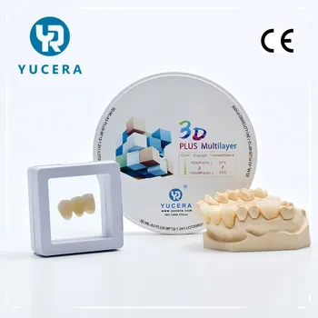 Yucera Dantų Laboratorija 3D Pro Zirconio Daugiasluoksnės Dentale Cirkonis Blokuoti