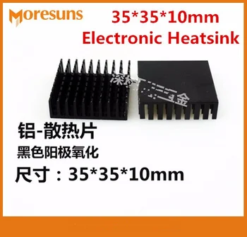 20pcs Elektroninis radiatorių 35*35*10mm Elektroninių Heatsink mikroschemų aušinimo blokas
