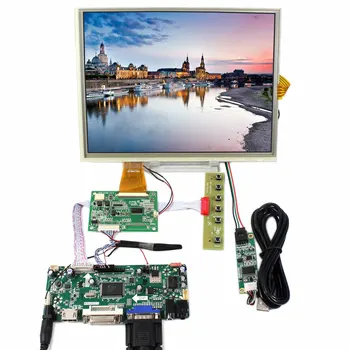 10.4 colių A104SN03 V1 800x600 LCD Su Touch VS104TP-A2+H DMI DVI VGA Audio LCD Valdiklio plokštės M. NT68676
