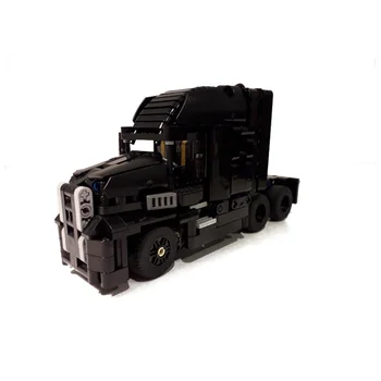 Ss-17884 Mini 8 Tinklelis Sunkvežimių Statybinių Blokų Žaislas Mozaikos Modelis Gali Sutapti Priekaba su Nuotolinio Valdymo Žaislai Siųsti, Dovanos Vaikams