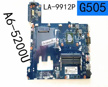 lenovo ideapad g505 nešiojamojo kompiuterio plokštę 15.6 colių vawga gb LA-9912P pagrindinės plokštės A6-5200 cpu ddr3