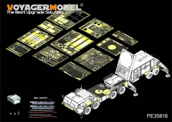 Voyager PE35816 1/35 Šiuolaikinės U. S. AN/MPQ-53 Radaro w/M983 Traktorius Basic For TRIMITININKAS 01021+01022