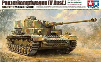 Tamiya 36211 1/16 Modelio Rinkinio vokietijos Panzerkampfwagen Panzer IV Ausf.J w/380 Variklis