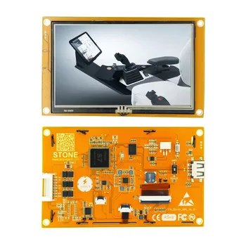 4.3 15 Colių Grafinis LCD HMI Serijos Rodymo Modulis su Programa + Touch Ekranas Įrangos Valdymo Skydelis