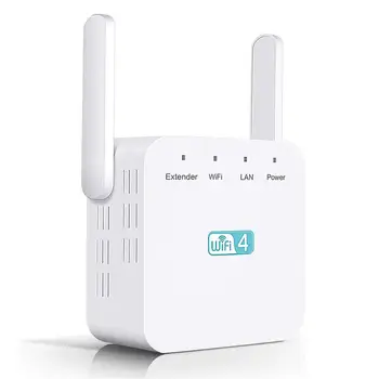 Mini Belaidės WiFi Kartotuvas Extender Stiprintuvo 802.11 N Wi Fi Stiprintuvas Ilgo Nuotolio Repiter 