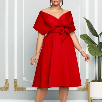 Elegantiškas Plius Dydis Moterų Šalis Suknelė 3XL Plius Susiėmę Gimtadienio Suknelės, Vestuvių 2023 Naujas Vasaros Moterų Prom Vestidos
