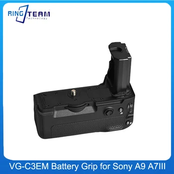 VG-C3EM Baterijos Rankena Sony Alpha A9 A7Iii A7Riii Digital Slr Camera Dirbti Su 1/2 Vnt NP-FZ100 Baterija