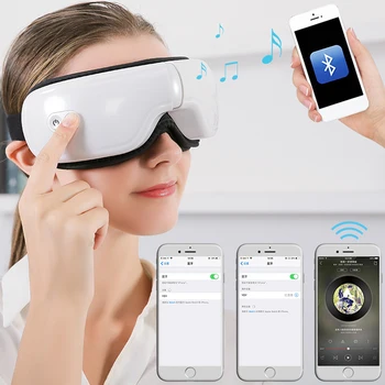 Elektroninis Vaizdo Akių Priežiūros Kaukė Oro Slėgį Sumažinti Nuovargio Belaidis Vibracijos, Sulankstomas Smart Priemonės Įranga Akių Massager