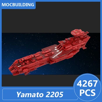 Didžiosios Imperijos Garmilas Deusula 3 Space Battleship Yamato 2205 Modelis Ss Statybos Blokus 