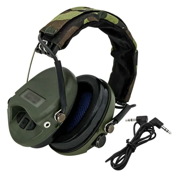 Airsoft taktinis medžioklės sponge earmuffs MSASORDIN ne mikrofonas taktinis triukšmą, laisvų rankų įranga, klausos apsaugos earmuffs FG