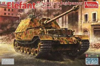 Linksma Hobis 35A033 1/35 Mastelis Dramblys ELEFANT SCHWERRER Jagdpanzer Sd.Kfz.184